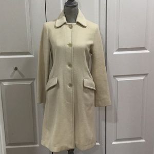 Barrrneys New York cashmere coat size 38 Italy